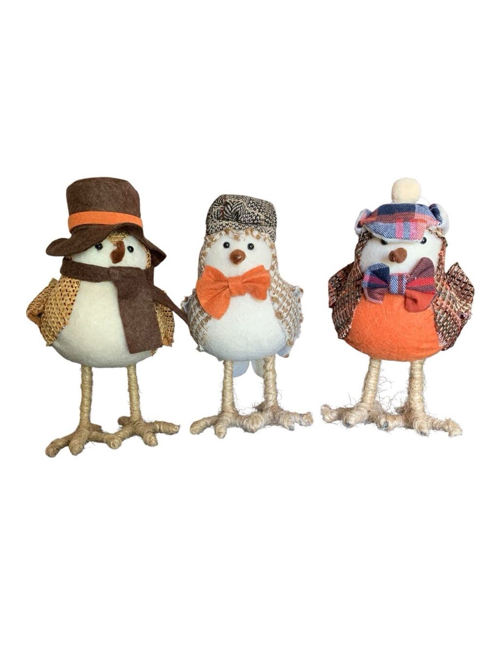 Target Featherly Friends Wondershop Birds - Spritz Fall Collection - Lot Of 3